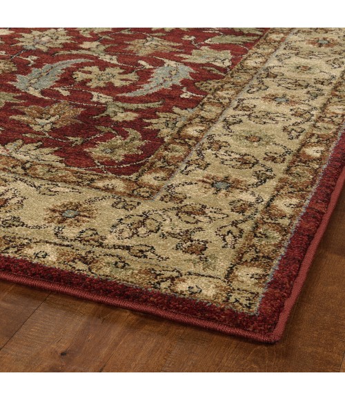 MCALESTER RUG Kaleen McAlester MCA04-04-913-Burgundy Area Rug