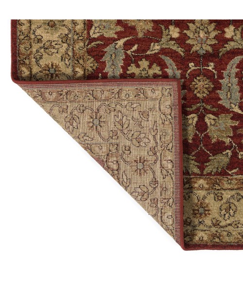 MCALESTER RUG Kaleen McAlester MCA04-04-913-Burgundy Area Rug