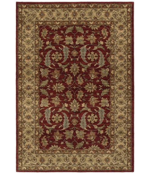 MCALESTER RUG Kaleen McAlester MCA04-04-913-Burgundy Area Rug