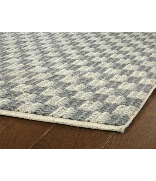 Kaleen Paracas Grey PRC05-75-576 5 ft. X 7 ft. 6 in. Rectangle Rug