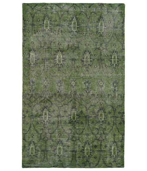 Kaleen Restoration Green RES01-50-46 4 ft. X 6 ft. Rectangle Rug