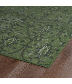 Kaleen Restoration Green RES01-50 4 ft. X 6 ft.  Rectangle Rug