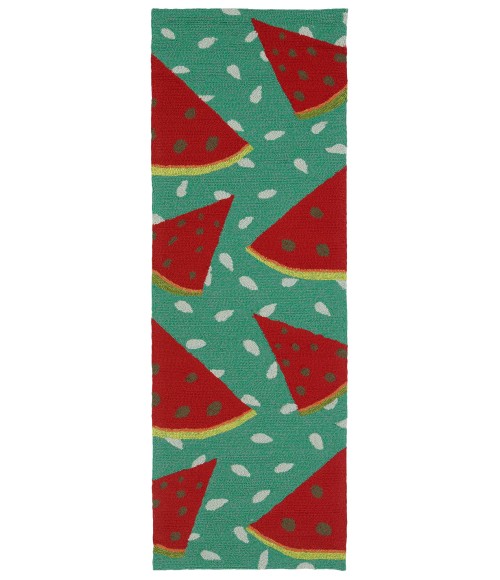 Kaleen Sea Isle SEA12-36-912-Watermelon Area Rug