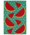 Kaleen Sea Isle SEA12-36-912-Watermelon Area Rug