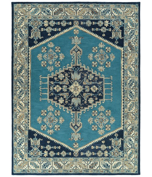 Kaleen Charlotte Seafoam TDC01-104-1818 18 in. X 18 in. Square Rug