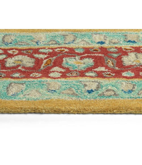 Kaleen Charlotte Maize TDC02-72-1818 18 in. X 18 in. Square Rug