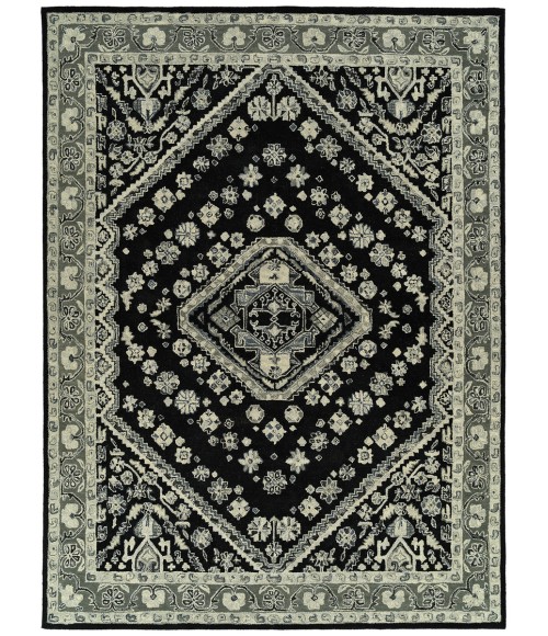 Kaleen Charlotte Black Rug TDC04-02-46 4 ft. X 6 ft. Rectangle - Rugs Town Kaleen Charlotte Black TDC04-02-46 4 ft. X 6 ft. Rectangle Rug