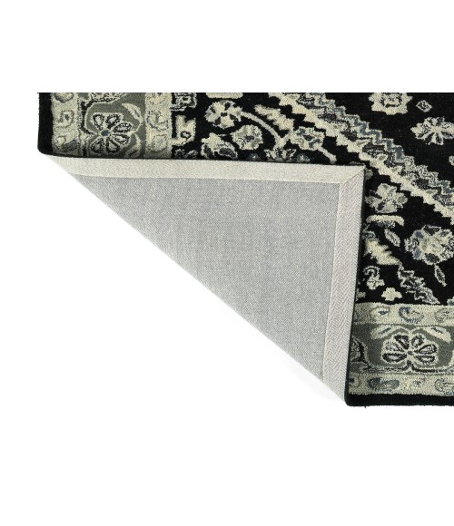 Kaleen Charlotte Black Rug TDC04-02-46 4 ft. X 6 ft. Rectangle - Rugs Town Kaleen Charlotte Black TDC04-02-46 4 ft. X 6 ft. Rectangle Rug