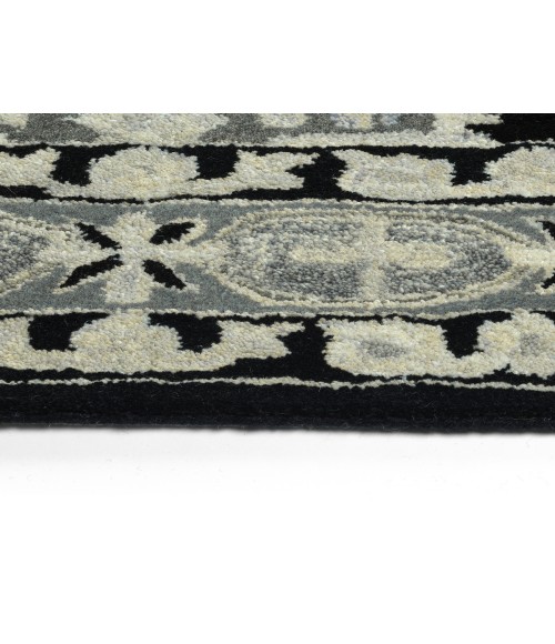 Kaleen Charlotte Black TDC06-02-573 5 ft. X 7 ft. 3 in. Rectangle Rug