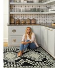 Kaleen Charlotte Black TDC06-02-573 5 ft. X 7 ft. 3 in. Rectangle Rug