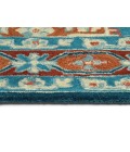 Kaleen Charlotte Blue TDC06-17-573 5 ft. X 7 ft. 3 in. Rectangle Rug