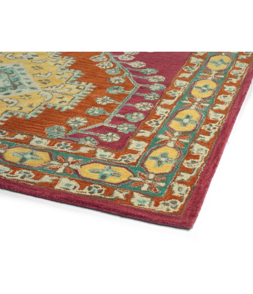 Kaleen Charlotte Orange TDC06-89-269 2 ft. 6 in. X 9 ft. Runner Rug