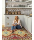 Kaleen Charlotte Orange TDC06-89-269 2 ft. 6 in. X 9 ft. Runner Rug