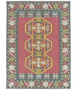 Kaleen Warwick Pink TDW03-92 18 in. X 18 in.  Square Rug