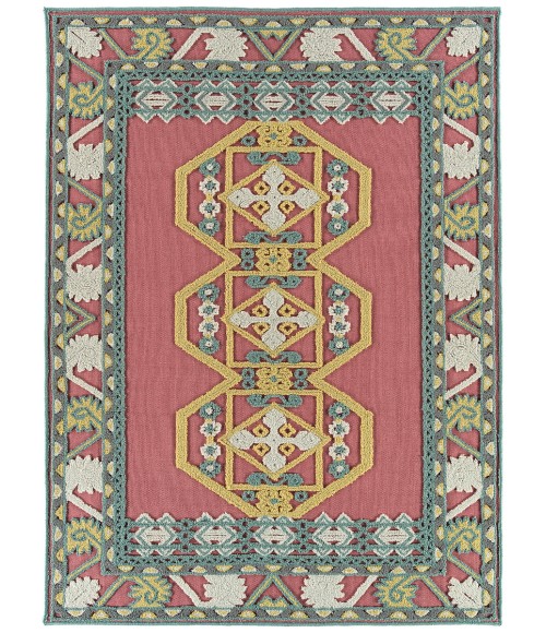 Kaleen Warwick Pink TDW03-92-810 8 ft. X 10 ft. Rectangle Rug
