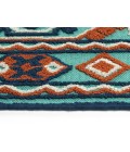 Kaleen Warwick Teal Rug TDW05-91-573 5 ft. X 7 ft. 3 in. Rectangle - Rugs Town Kaleen Warwick Teal TDW05-91-573 5 ft. X 7 ft. 3 in. Rectangle Rug