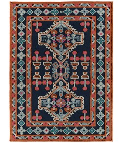 Kaleen Warwick Navy TDW06-22 18 in. X 18 in.  Square Rug