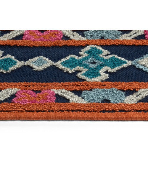 Kaleen Warwick Navy TDW06-22-46 4 ft. X 6 ft. Rectangle Rug