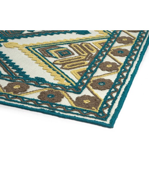 Kaleen Warwick Ivory TDW07-01-1818 18 in. X 18 in. Square Rug