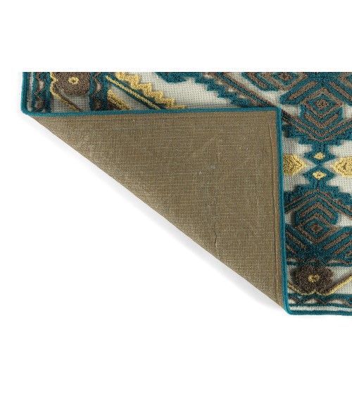 Kaleen Warwick Ivory TDW07-01-1818 18 in. X 18 in. Square Rug