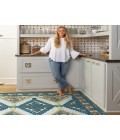 Kaleen Warwick Ivory TDW07-01-1818 18 in. X 18 in. Square Rug