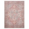 Kaleen Vera Coral VER01-99 2 ft. 6 in. X 9 ft.  Runner Rug
