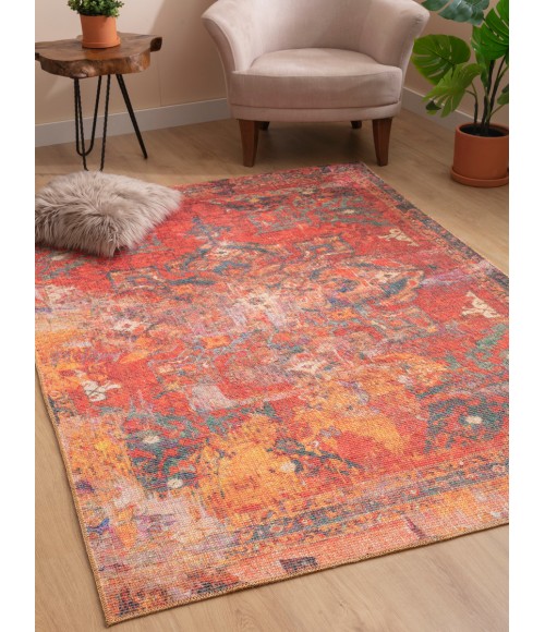 Kaleen Vera Red Rug VER04-25-269 2 ft. 6 in. X 9 ft. Runner - Rugs Town Kaleen Vera Red VER04-25-269 2 ft. 6 in. X 9 ft. Runner Rug