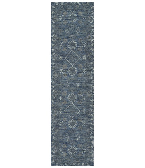 Kaleen Courvert Blue COU95-17-810 8 ft. X 10 ft. Rectangle Rug