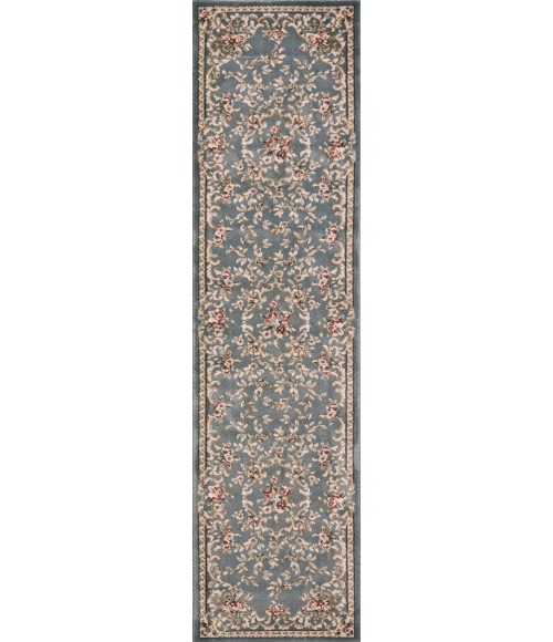 Kas Avalon 5602 Slate Blue Aubusson Area Rug 9' x 12'