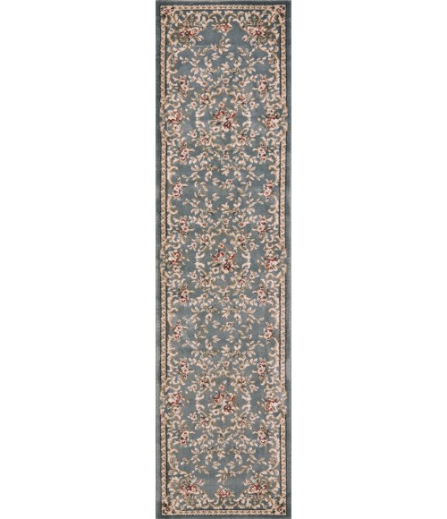 Kas Avalon 5602 Slate Blue Aubusson Area Rug 3'3" x 5'3"