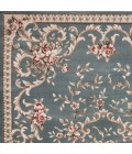 Kas Avalon 5602 Slate Blue Aubusson Area Rug 9' x 12'