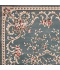 Kas Avalon 5602 Slate Blue Aubusson Machine-Woven Area Rug 2' x 7'7" Runner