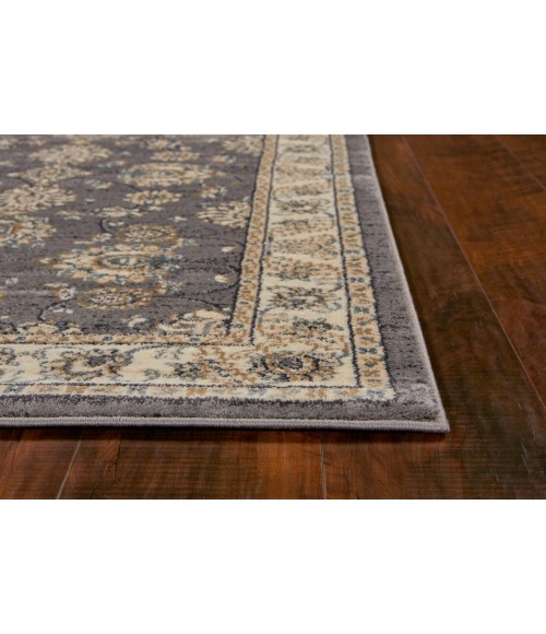 Kas Avalon 5608 Grey/Ivory Kashan Area Rug 3'3" x 5'3"