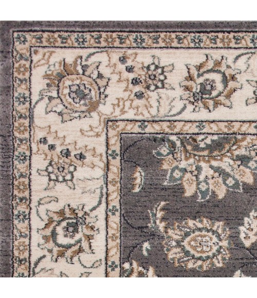 Kas Avalon 5608 Grey/Ivory Kashan Area Rug 3'3" x 5'3"