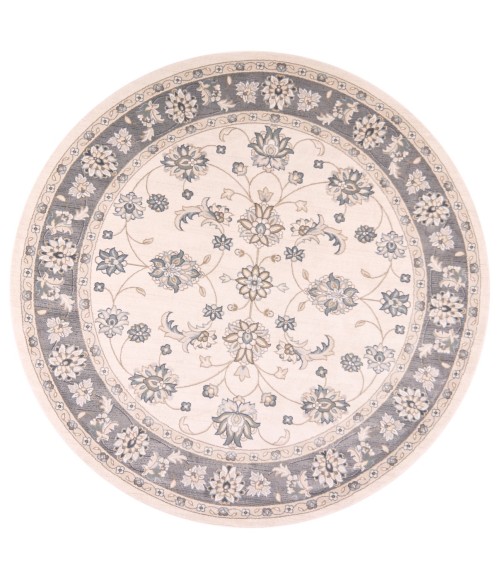 Kas Avalon 5612 Ivory/Grey  Mahal Area Rug 9' x 12'
