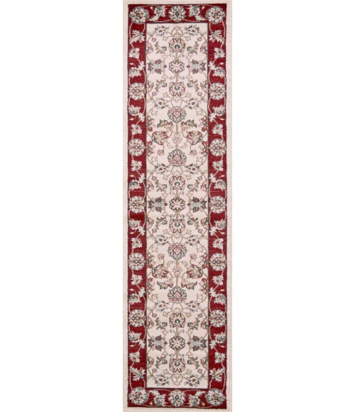 Kas Avalon 5613 Ivory/Red  Mahal Area Rug 9' x 12'
