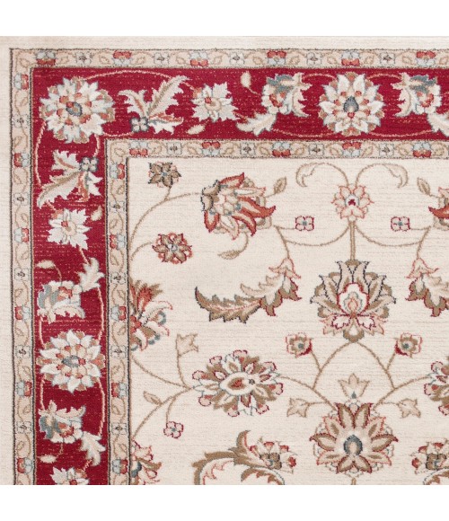 Kas Avalon 5613 Ivory/Red  Mahal Area Rug 9' x 12'