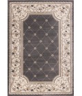 Kas Avalon 5615 Grey/Ivory Courtyard Area Rug 5'3" x 7'7"
