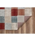 Kas Avalon 5616 Brown Checkered Area Rug 5'3" x 7'7"