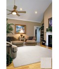 Kas Bliss 1550 Ivory Shag Area Rug 3'3" x 5'3"