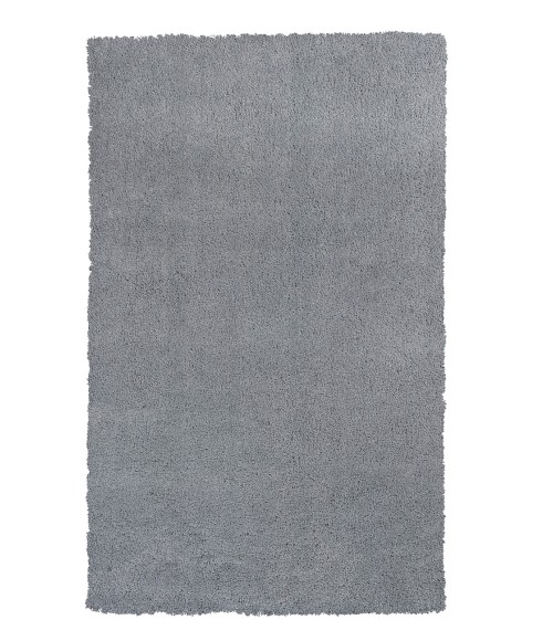 Kas Bliss 1557 Grey Shag Area Rug 3'3" x 5'3"