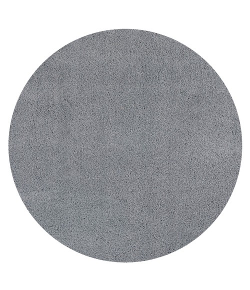 Kas Bliss 1557 Grey Shag Area Rug 3'3" x 5'3"
