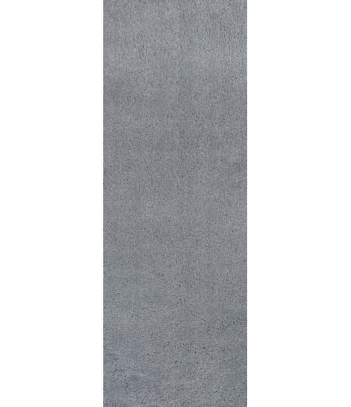Kas Bliss 1557 Grey Shag Area Rug 3'3" x 5'3"