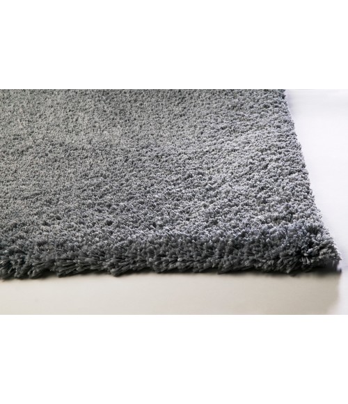 Kas Bliss 1557 Grey Shag Area Rug 3'3" x 5'3"
