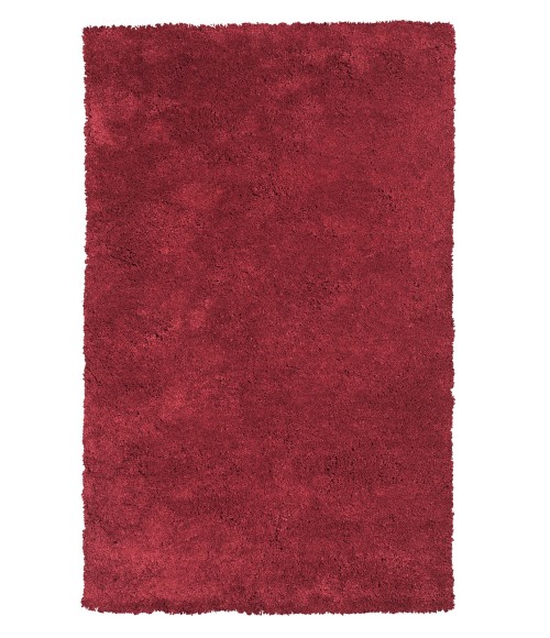 Kas Bliss 1564 Red Shag Area Rug 3'3" x 5'3"