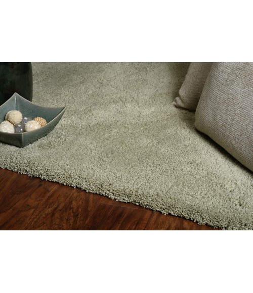 Kas Bliss 1568 Sage Shag Area Rug 3'3" x 5'3"