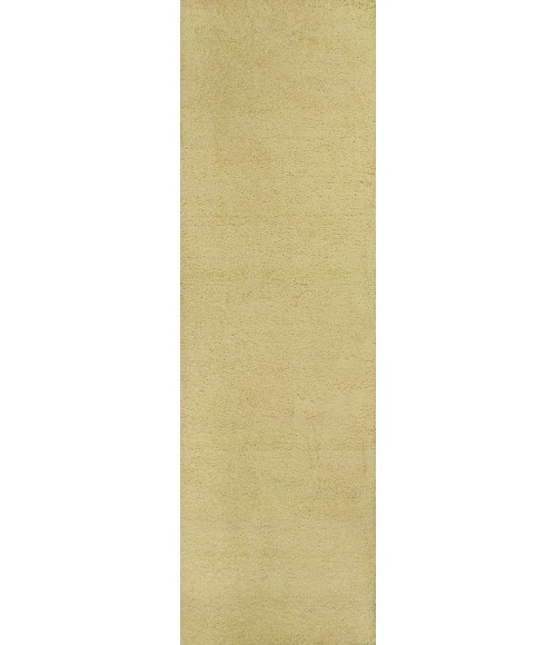 Kas Bliss 1574 Canary Yellow Shag Area Rug 5' x 7'