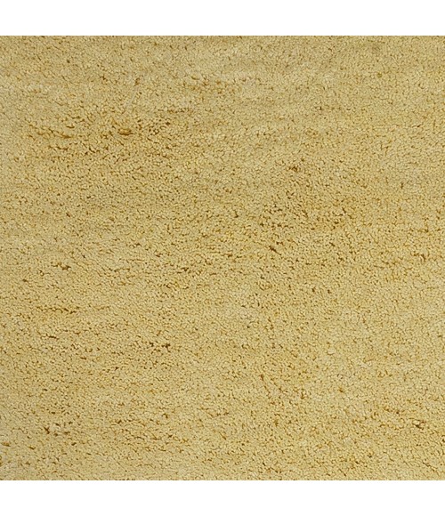 Kas Bliss 1574 Canary Yellow Shag Area Rug 5' x 7'