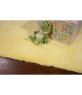 Kas Bliss 1574 Canary Yellow Shag Area Rug 5' x 7'