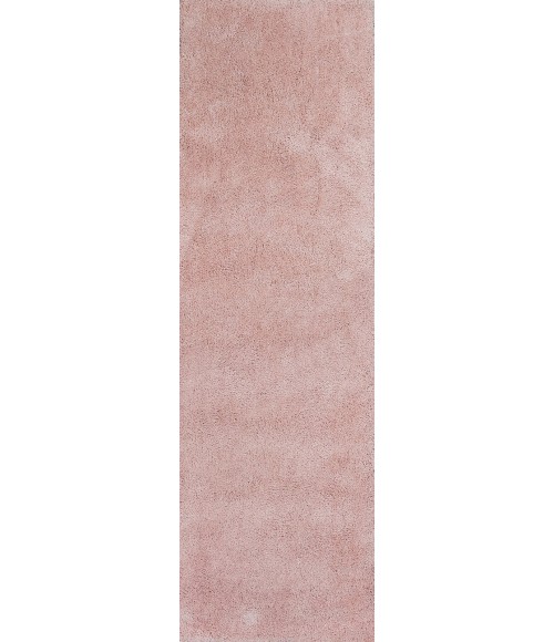 Kas Bliss Bli1575 Area Rug Kas Bliss 1575 Rose Pink Shag Area Rug 8' Round